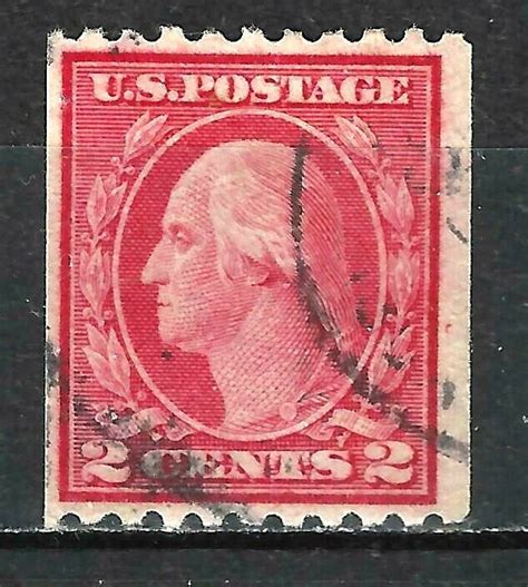 The first is the 1923 perf 10 <strong>2</strong>¢ <strong>Washington</strong> coil <strong>stamp</strong> (Scott 599). . Red washington 2 cent stamp